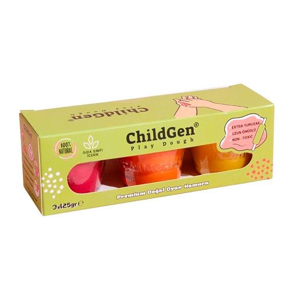 Plastilina Orgánica ChildGen 3 Botes