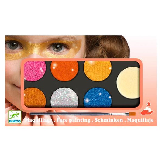 Estuche Maquillaje Infantil Metalizado Djeco
