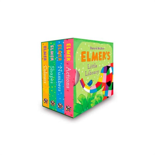 Elmer's Little Library - Mini Libros en Inglés Niños