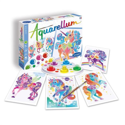 Aquarellum Unicornios Acuarelas