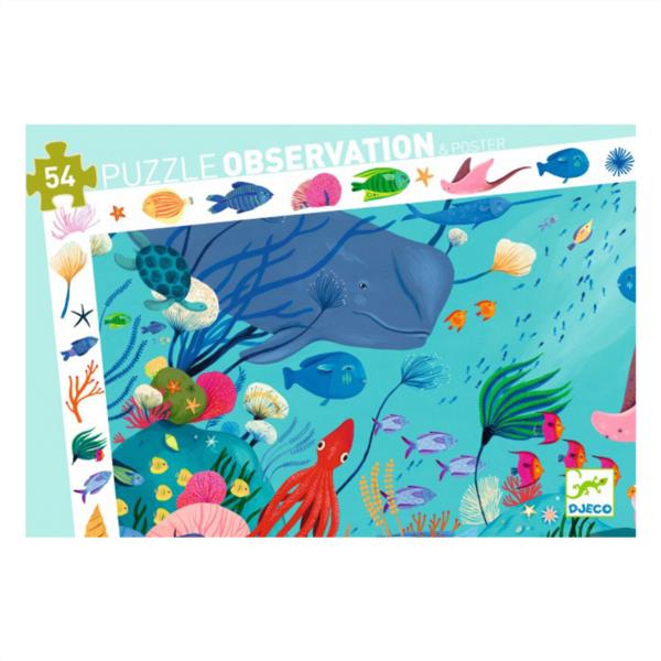 Puzzle Observación Acuático
