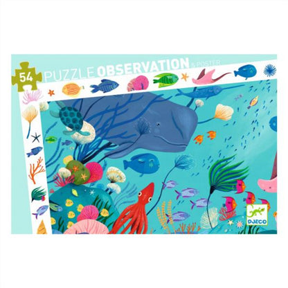Puzzle Observación Acuático
