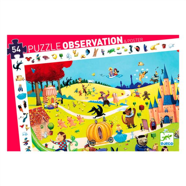 Puzzle Observación Cuentos 54 Piezas
