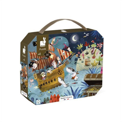 Puzzle Busqueda Tesoro 36 Piezas Janod