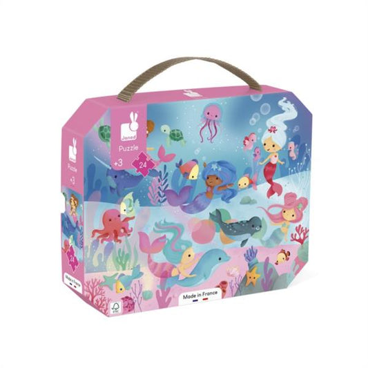 Puzzle Sirenas 24 Piezas Janod