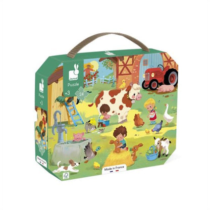 Puzzle Un Dia En La Granja 24Pcs
