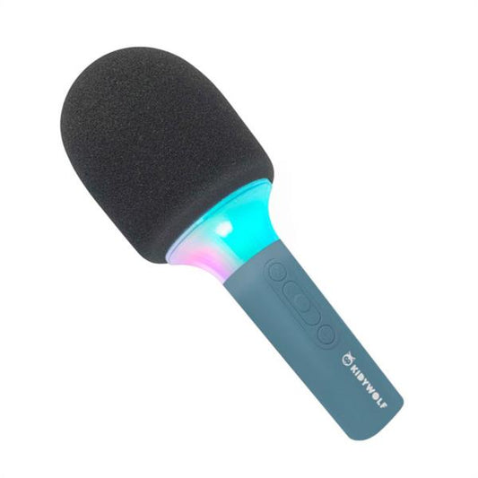 Micrófono KidyMic para niños Azul con luz