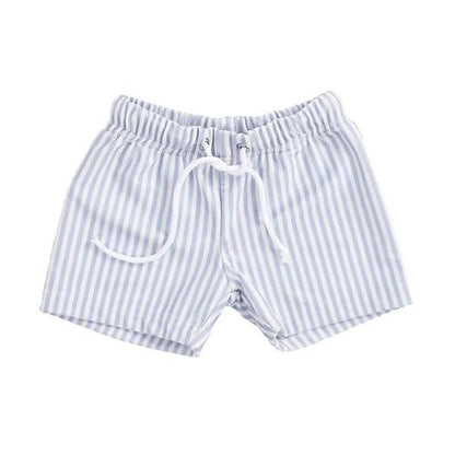 Boxers Baño Lycra Rayas Azul