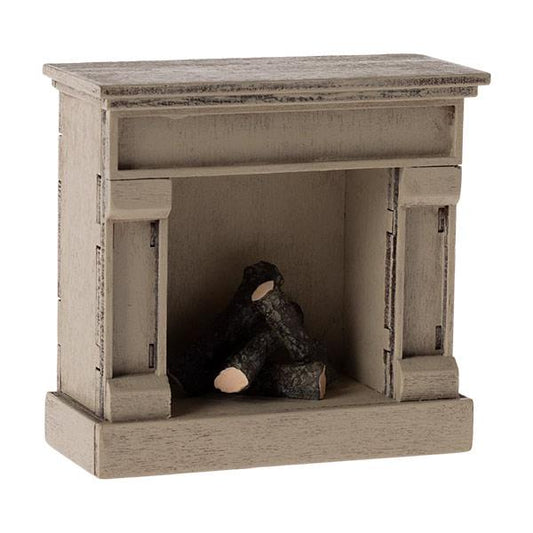 Chimenea Ratones Maileg Blanco Roto