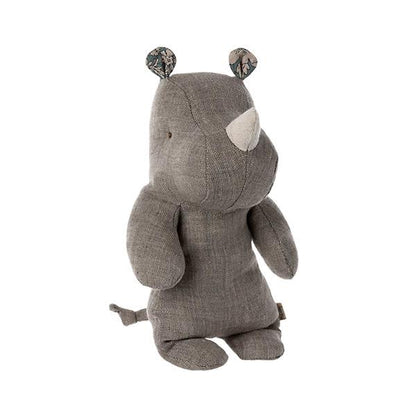 Safari Friends Rino Peluche Pequeño Gris Maileg