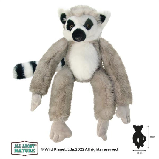 Peluche Lemur All About Nature Wild Planet