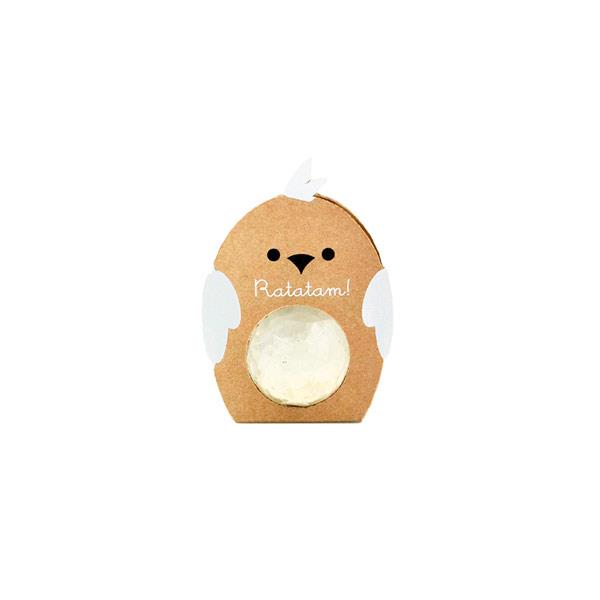 Pelota Saltarina Ratatam Pajaro Blanco 42mm