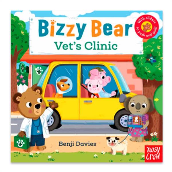 Libro Bizzy Bear Vet's Clinic - Osito Tito Inglés