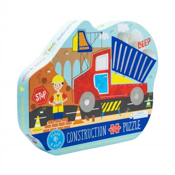Puzzle Construcción Silueta 40 piezas Floss & Rock