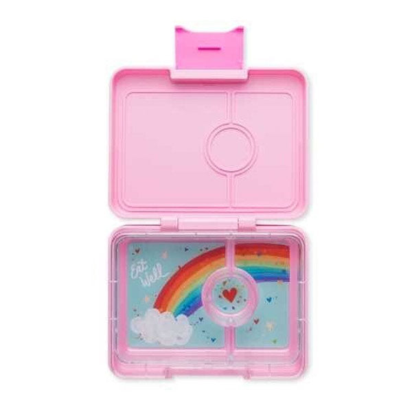 Yumbox Snack Pink Rainbow 3 Compartimentos