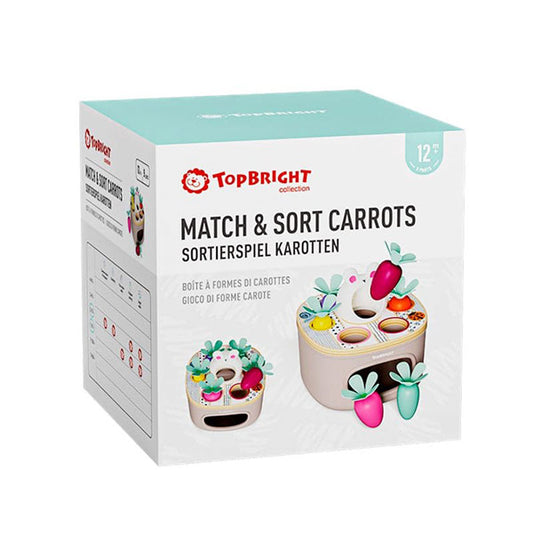 Zanahorias Encajables Colores y Tamaños TopBright