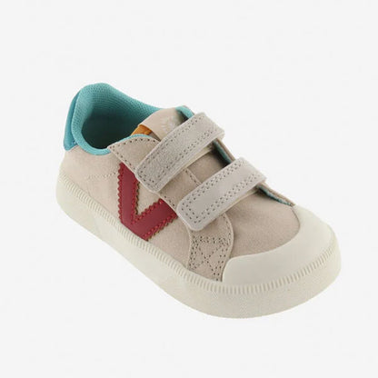 Zapatilla Victoria Oliver Barefoot Lona Multicolor Beige Respetuoso