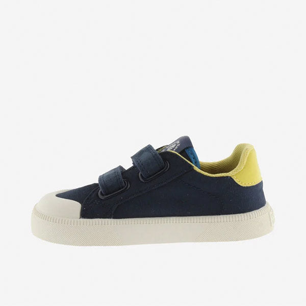 Zapatilla Victoria Oliver Barefoot Lona Multicolor Marino Respetuoso