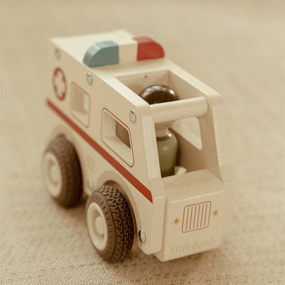 Ambulancia Little Dutch Madera
