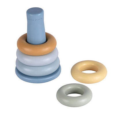 Anillos Encajables Azul Little Dutch