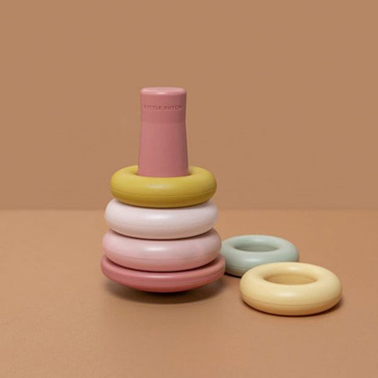 Anillos Encajables Rosa Little Dutch