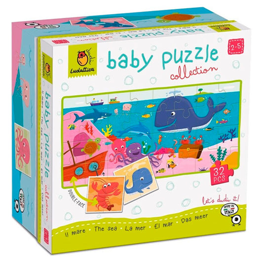 Puzzle Bebé El Mar Baby Collection Ludattica