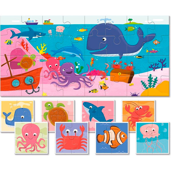 Puzzle Bebé El Mar Baby Collection Ludattica