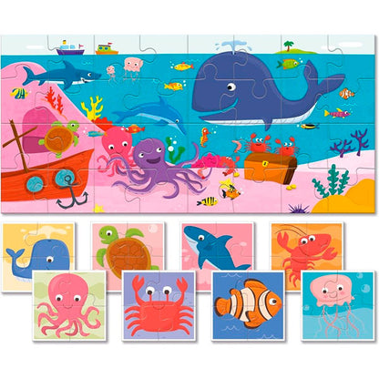 Puzzle Bebé El Mar Baby Collection Ludattica