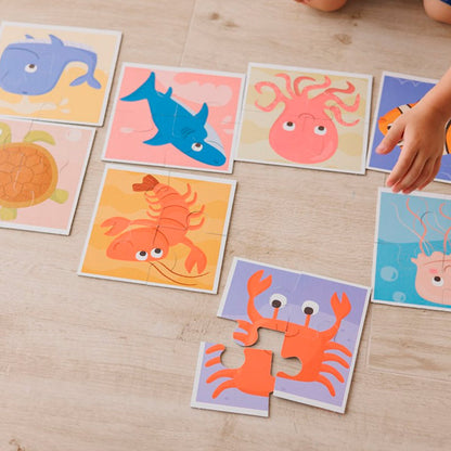 Puzzle Bebé El Mar Baby Collection Ludattica