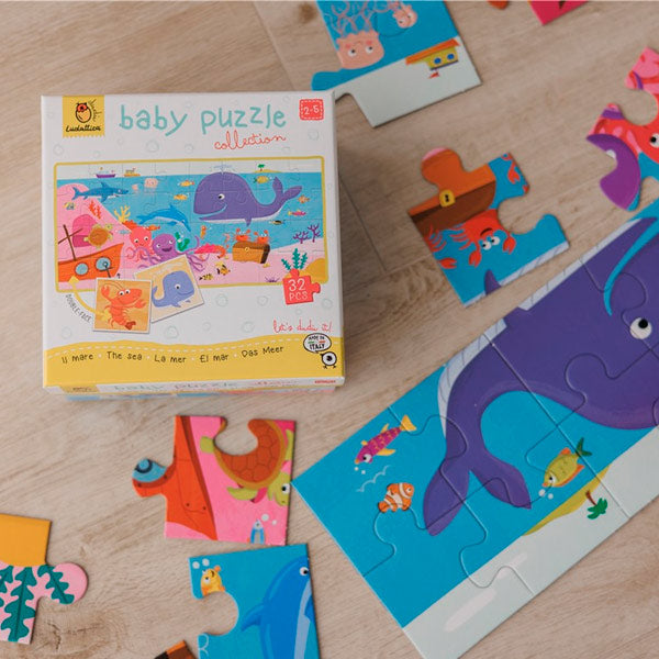 Puzzle Bebé El Mar Baby Collection Ludattica