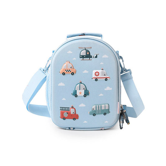 Bolsa Merienda Térmica 3D City Cars Tutete