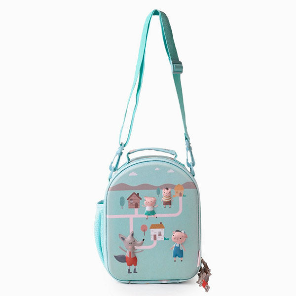 Bolsa Merienda Térmica 3D The Three Little Pigs Tutete