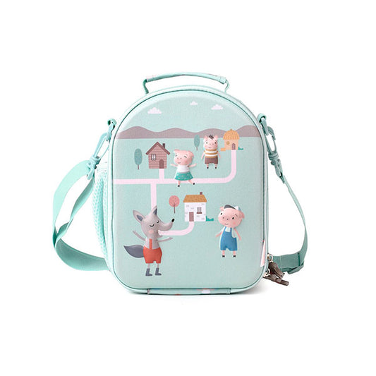 Bolsa Merienda Térmica 3D The Three Little Pigs Tutete