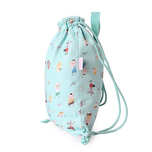 Mochila Saco Tela The Three Little Pigs Tutete