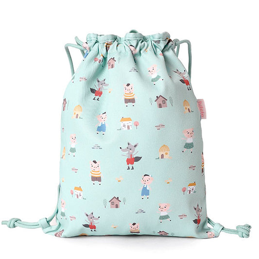 Mochila Saco Tela The Three Little Pigs Tutete