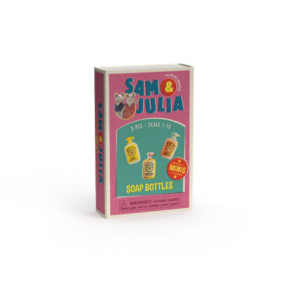 Botellas de Jabón Miniatura Casa de los Ratones Minis