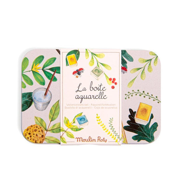 Caja 24 Acuarelas El Jardin Moulin Roty