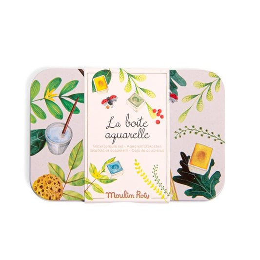 Caja 24 Acuarelas El Jardin Moulin Roty