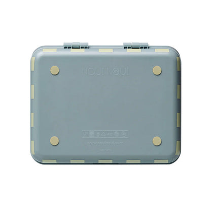 Caja Almuerzo 3 Bandejas Extraíbles Blue Noui Nou