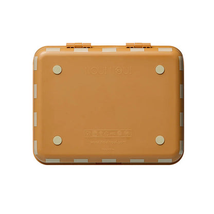 Caja Almuerzo 3 Bandejas Extraíbles Mustard Noui Nou