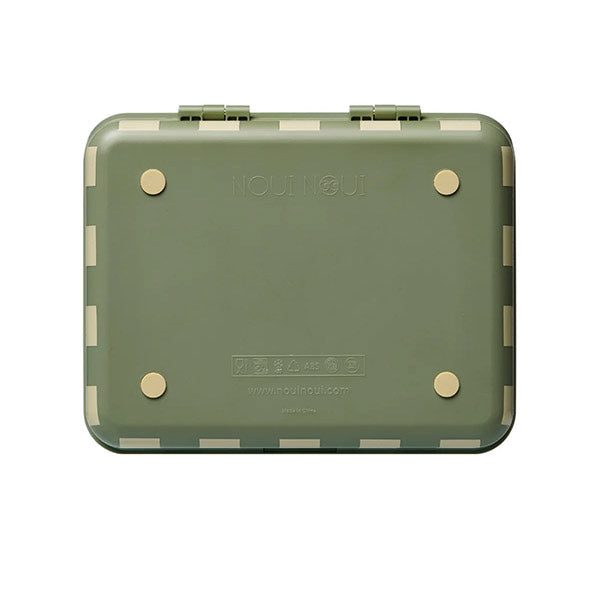 Caja Almuerzo 3 Bandejas Extraíbles Green Noui Nou