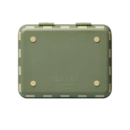Caja Almuerzo 3 Bandejas Extraíbles Green Noui Nou