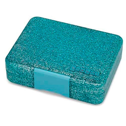 Yumbox Snack Glitter Azul 3 Compartimentos