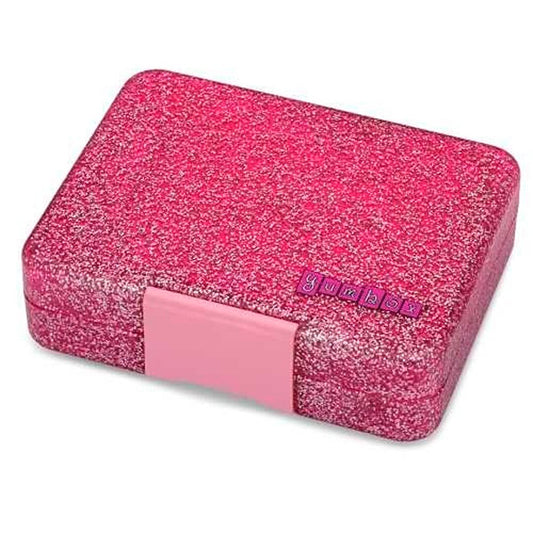 Yumbox Snack Glitter Rosa 3 Compartimentos