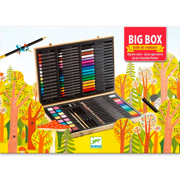 Colores Caja Colores Grande Djeco 88 piezas