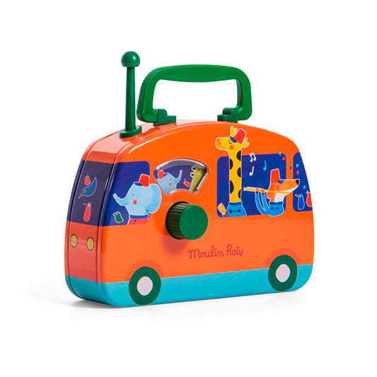 Caja Música Autobús Moulin Roty