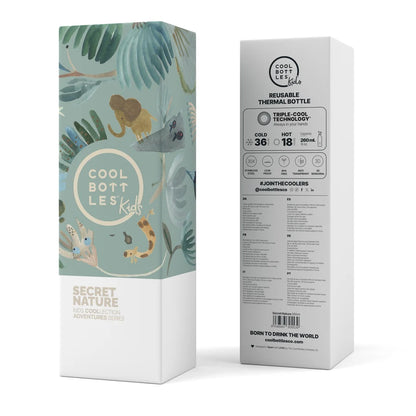Botella Térmica Secret Nature 260ml The Kids Cool Bottles