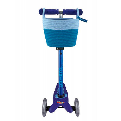Micro Cesta Azul Accesorio Patinete Micro