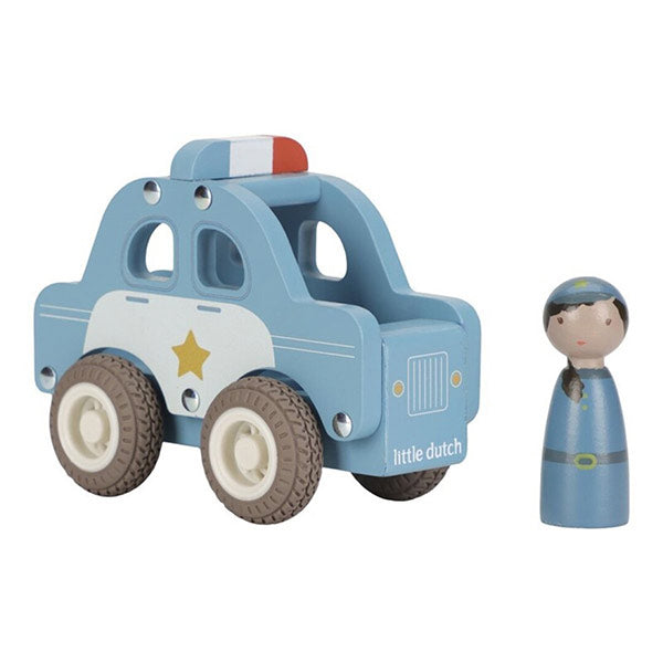 Coche de Policía Little Dutch Madera