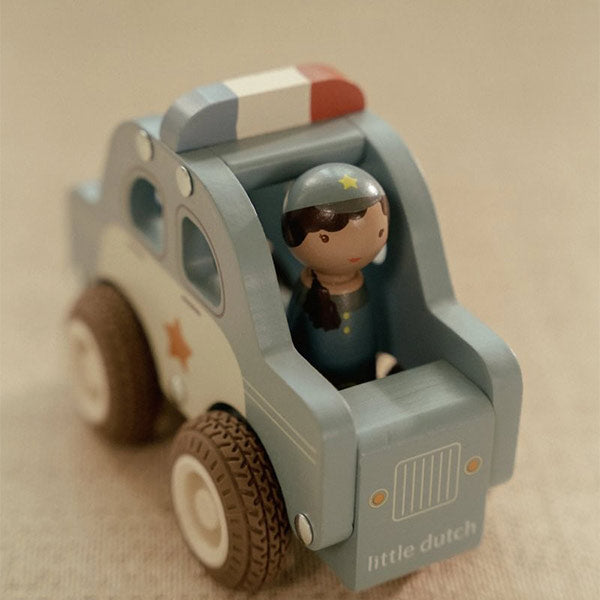 Coche de Policía Little Dutch Madera